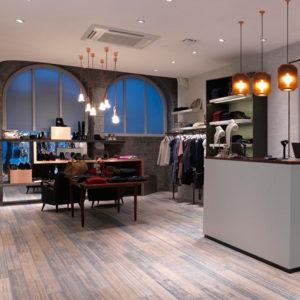 Little Runaway Retail Design Architects Modern Textile Dress Fashion Shop
